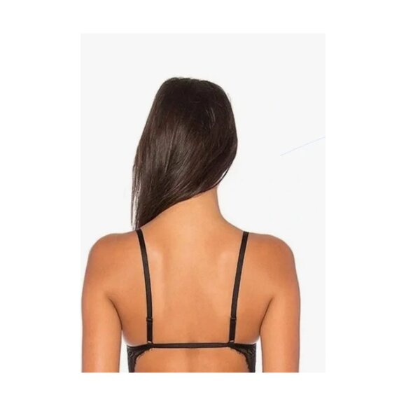 Free People Intimately You're So Great Underwire Black Lace Bra - 32C NWT - Picture 5 of 5